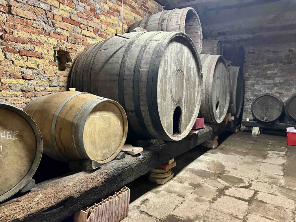 The Laguna nel Bicchiere winery on the Island of San Michele