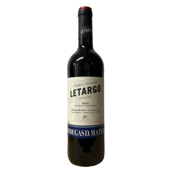 Bodegas D. Mateos Rioja Tempranillo Letargo 2024