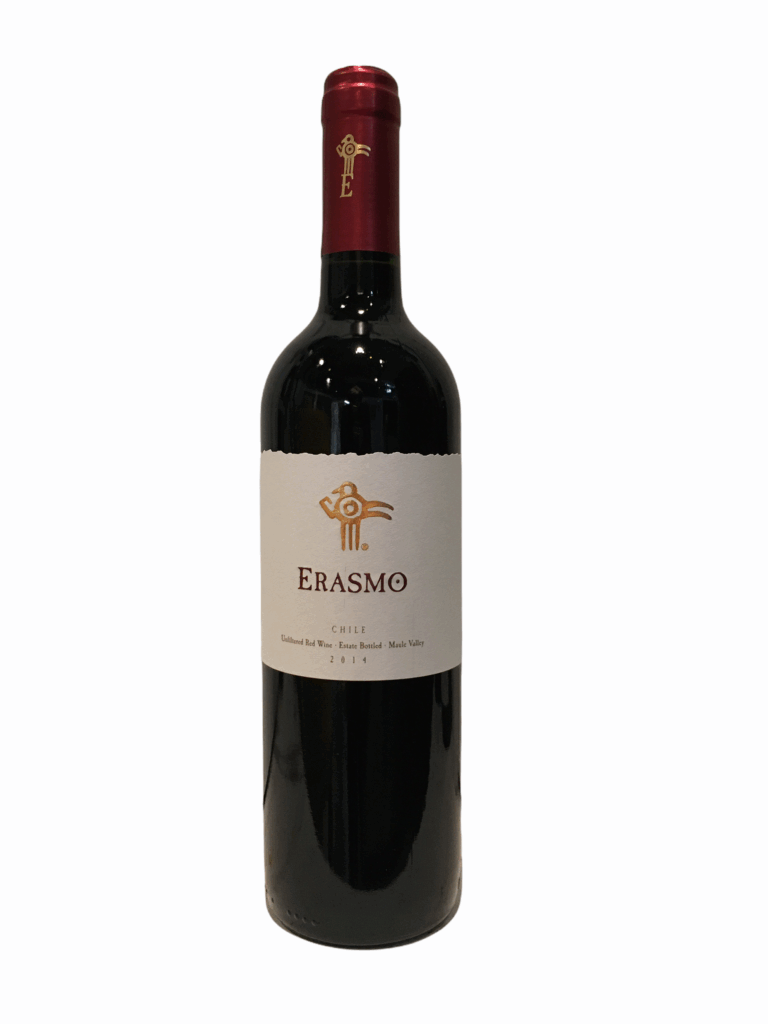 Erasmo Viña La Reserva de Caliboro Estate Bottled Unfiltered Red Wine Valle del Maule 2014