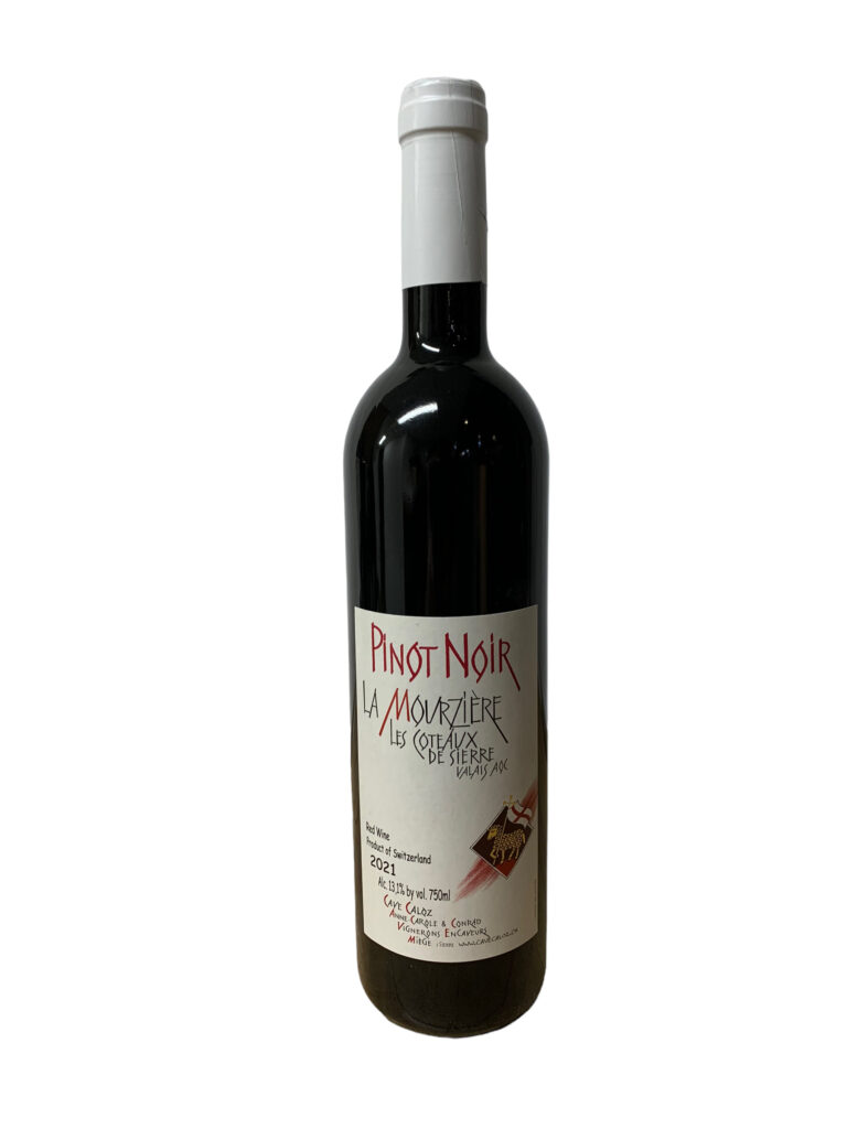 Cave Caloz Pinot Noir La Mourziere 2019