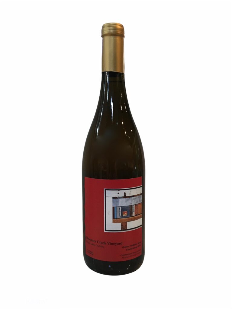 Bloomer Creek Vineyard Chardonnay Grüner Veltliner Co-Fermented Skin Contact Finger Lakes 2020