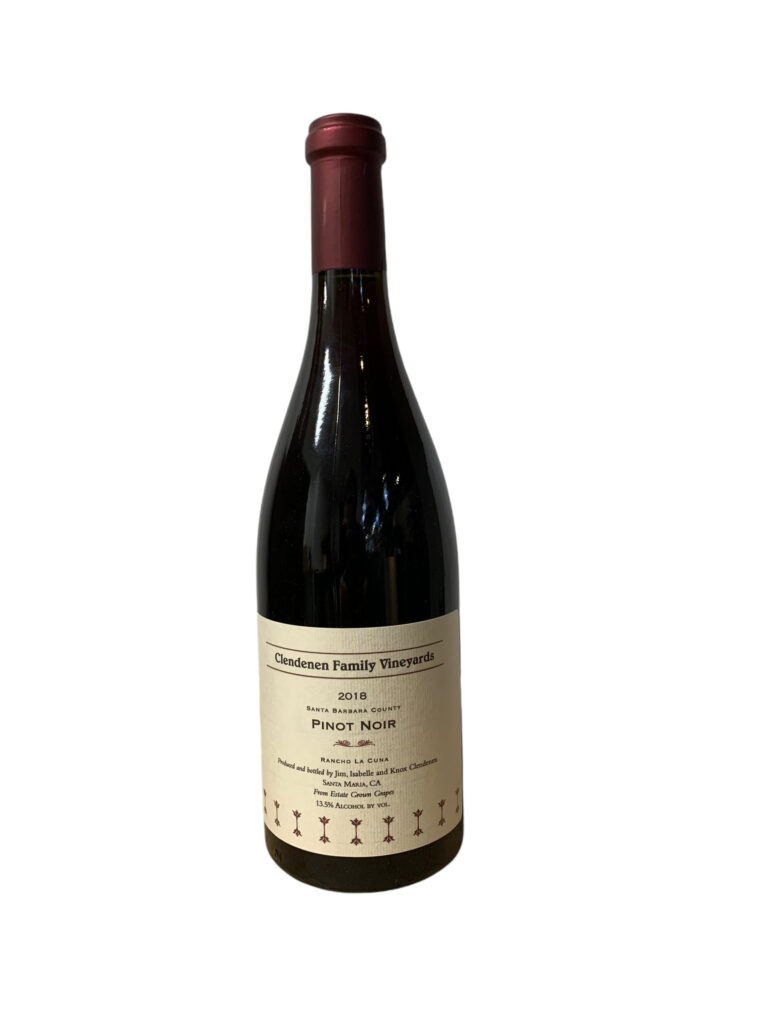 Clendenen Vineyards Pinot Noir Rancho La Cuna 2018