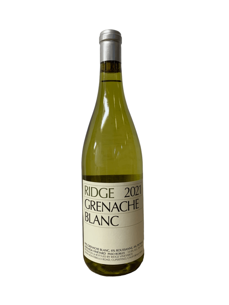 Ridge Vineyards Grenache Blanc 2021