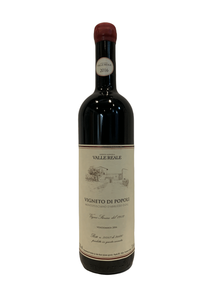 Valle Reale Montepulciano D’Abruzzo Vigneto Di Popoli 2017