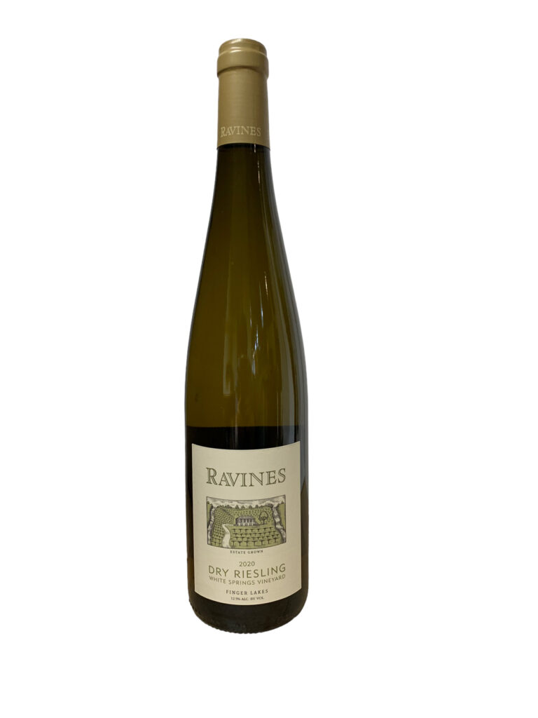 Ravines White Springs Vineyard Dry Riesling 2020
