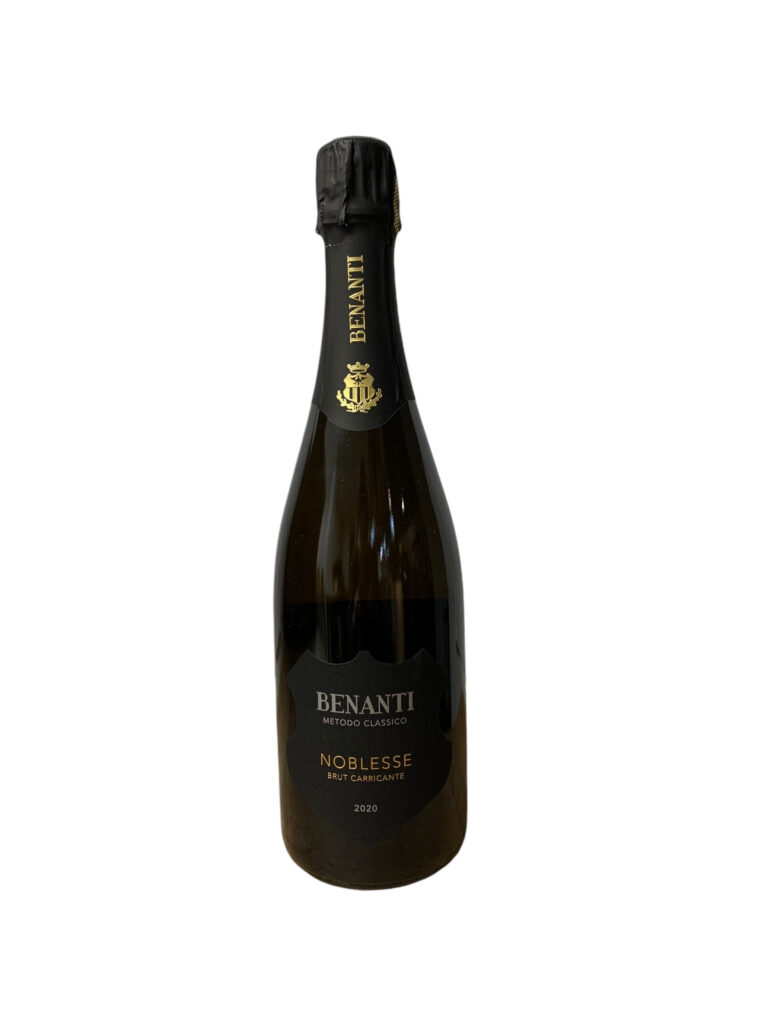 Benanti Brut Carricante Spumante Noblesse Metodo Classico 2020