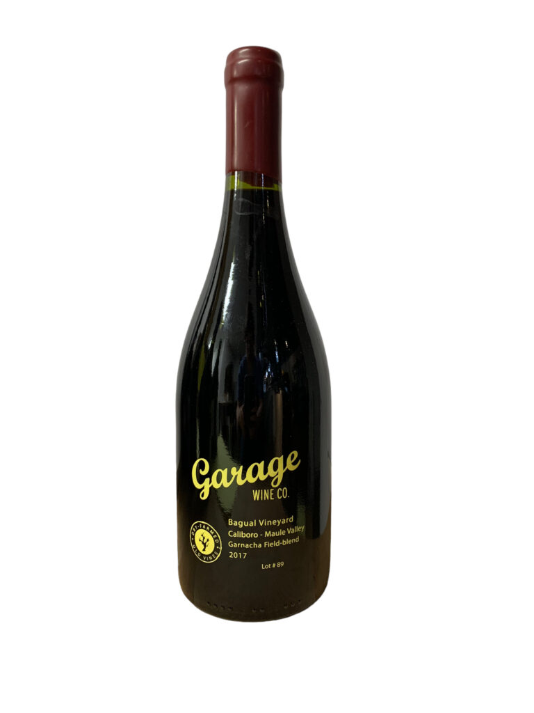 Garage Wine Co. Garnacha Lot #89 Bagual Vineyard Valle del Maule 2017