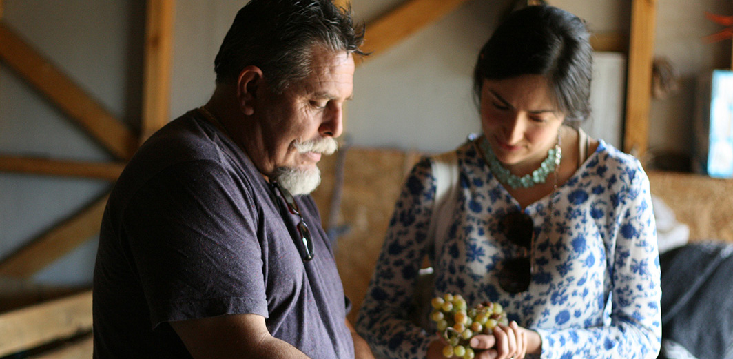 Manuel Moraga has Chilean Malbec Vines that predate America