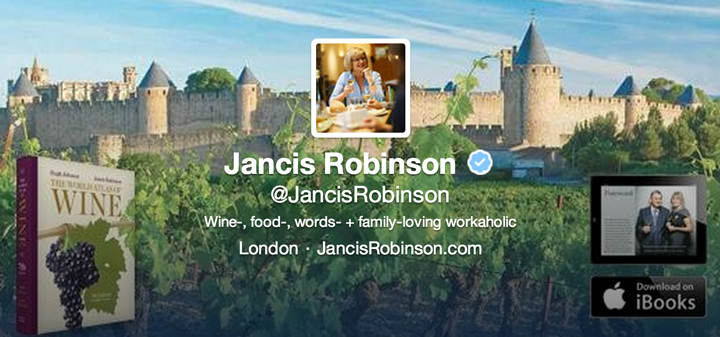 Twitter 25: Jancis Robinson
