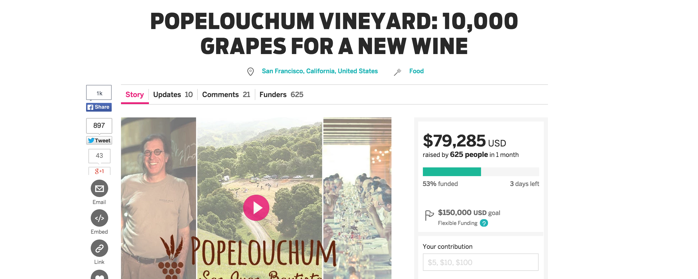 Four Days Left In Randall Grahm’s “Wines Of Place” Popelouchum Crowdfunding Campaign