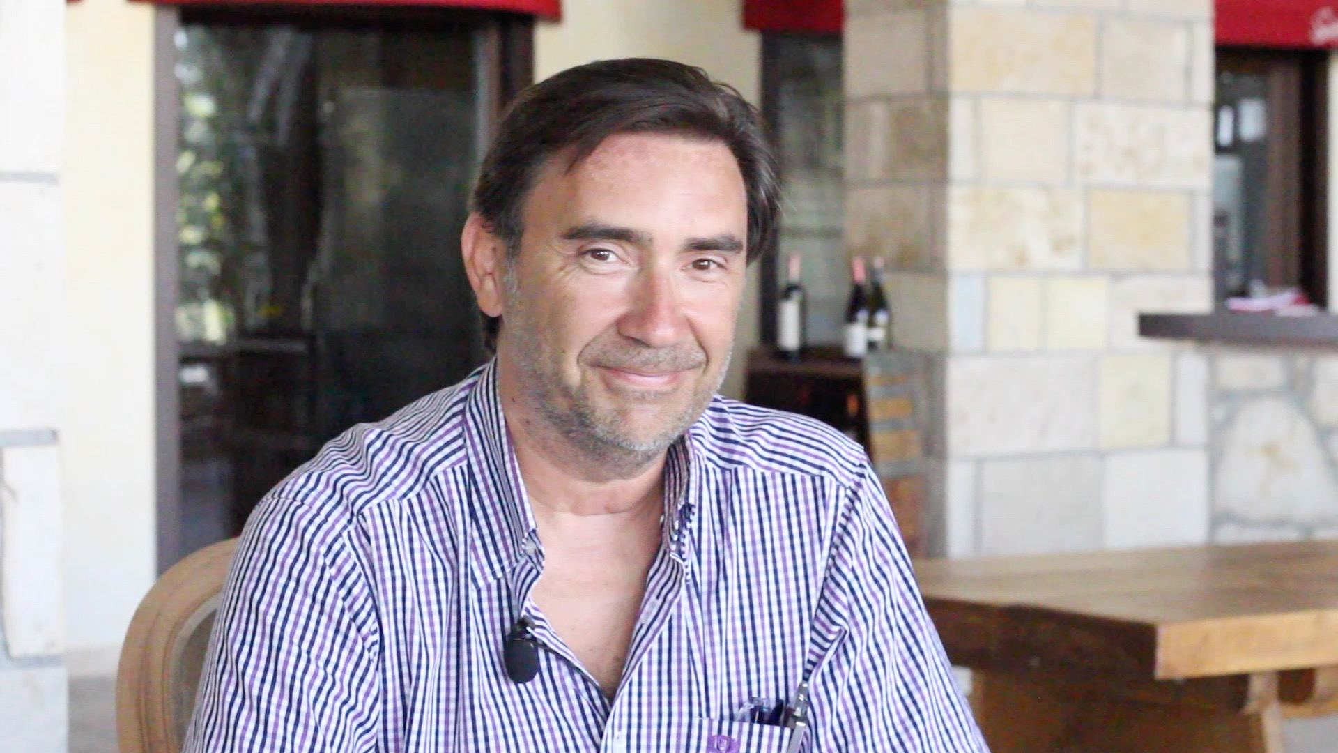 Murat Güner of Sevilen Wines in Izmir, Turkey